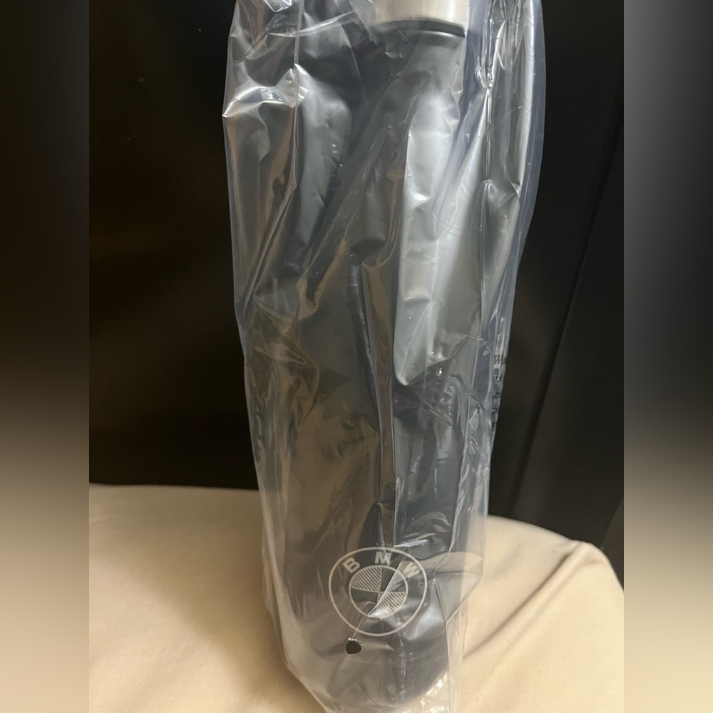 BMW 17 oz stainless steel Black water bottle
